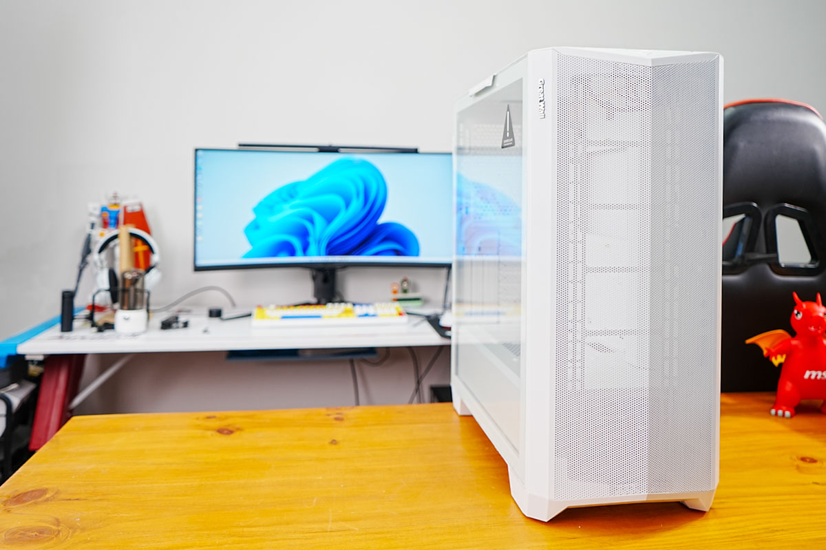 长城隐刃纯白机箱